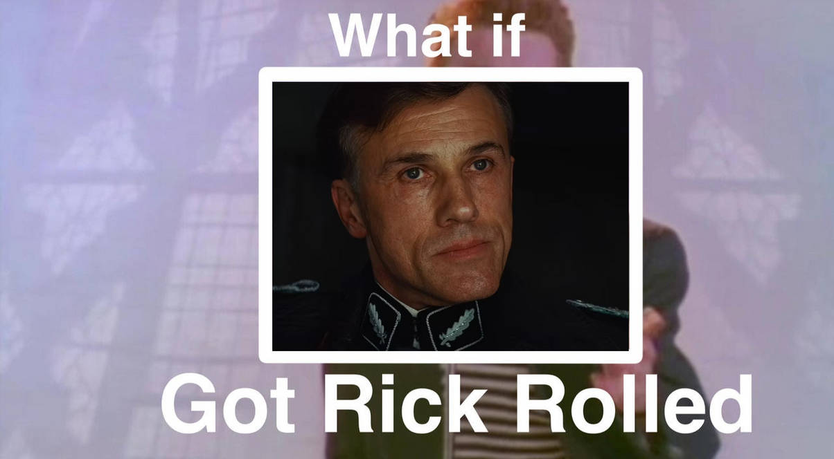 Rick Roll meme by jallroynoy on DeviantArt