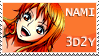 Stamp of Nami 3D2Y by Khazemya