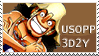 Stamp of Usopp 3D2Y by Khazemya