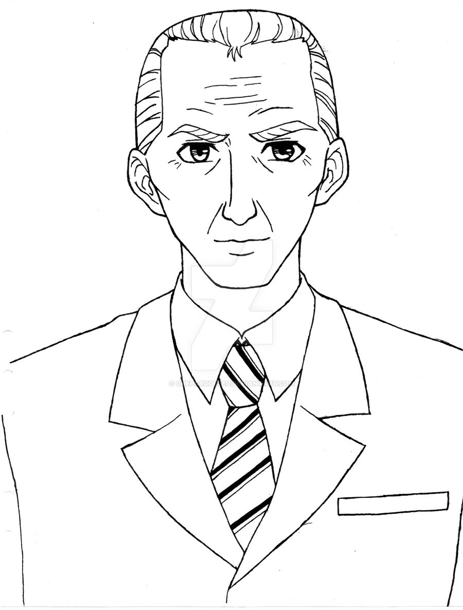 Old man face by GueparddeFeu on DeviantArt