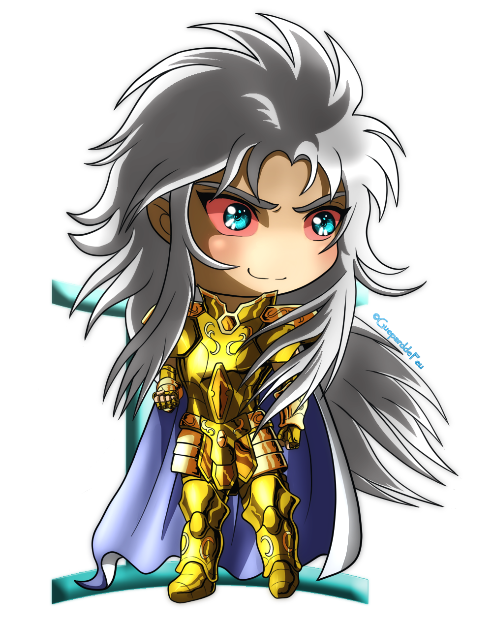 Chibi Gemini Saga (evil)