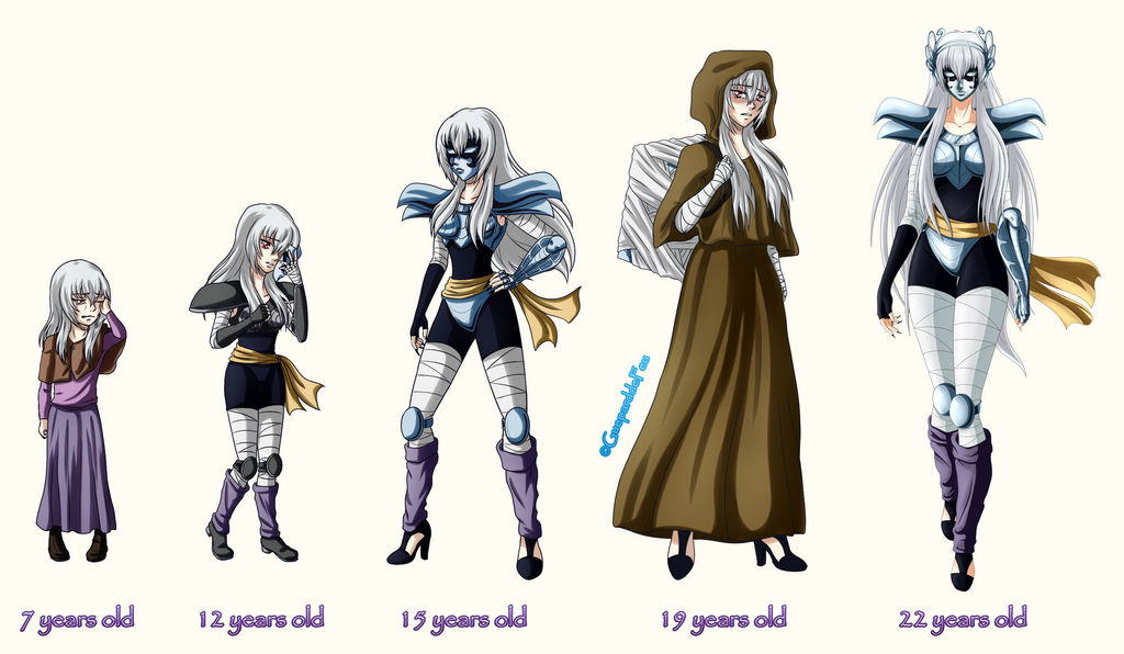 Aging meme Ophiuchus Kleio (The Lost Canvas) by Khazemya on DeviantArt