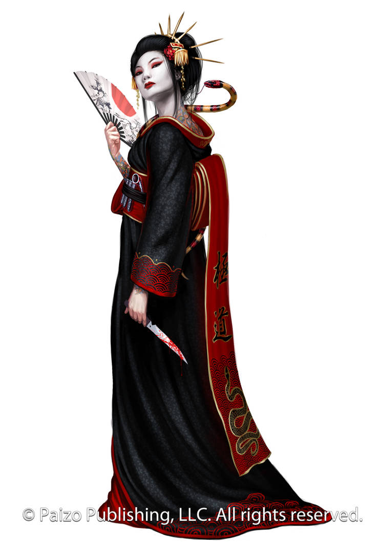 Kasai Geisha by Akeiron