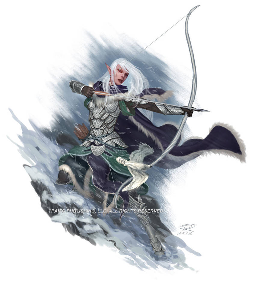 Snowcaster Elf by Akeiron Snowcaster Elf by Akeiron