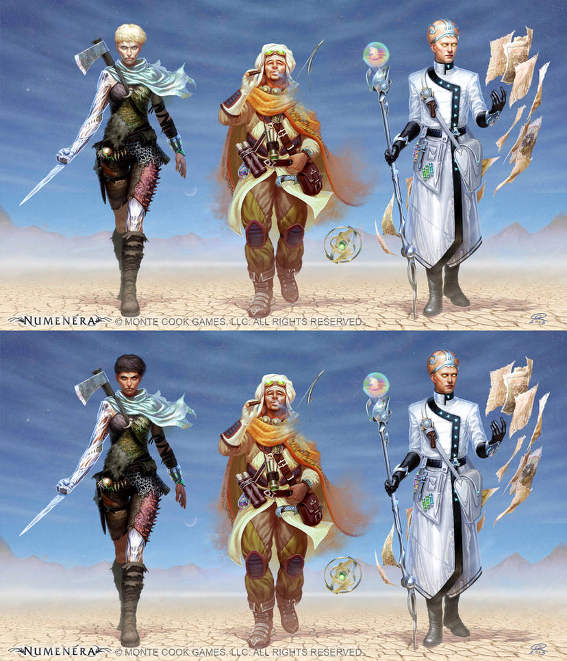Numenera Characters By Akeiron On DeviantArt