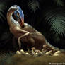 Velociraptor nest