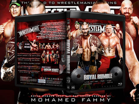 WWE Royal Rumble 2014 Blu-ray Cover