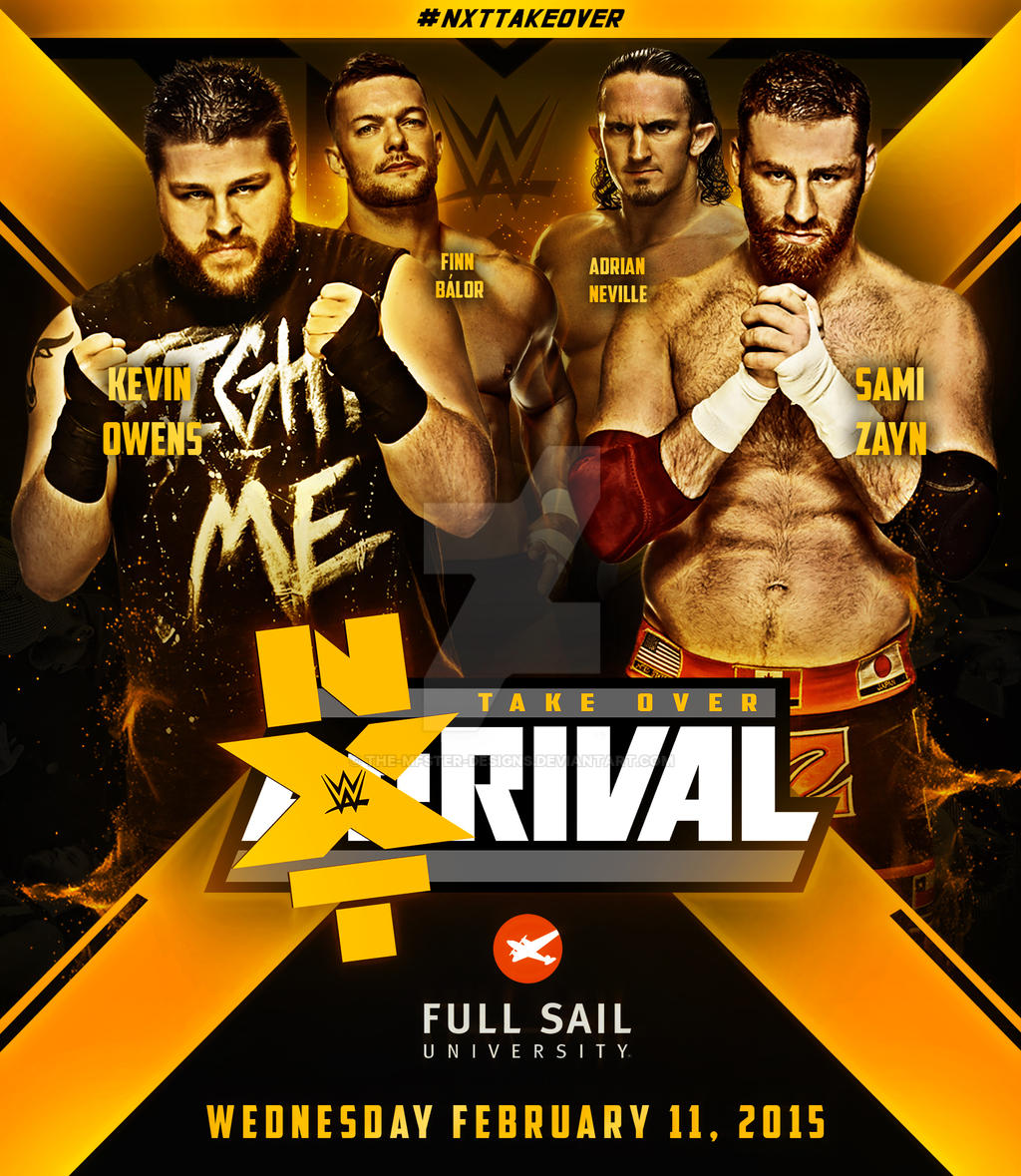 NXT Takeover : Rival Custom Poster