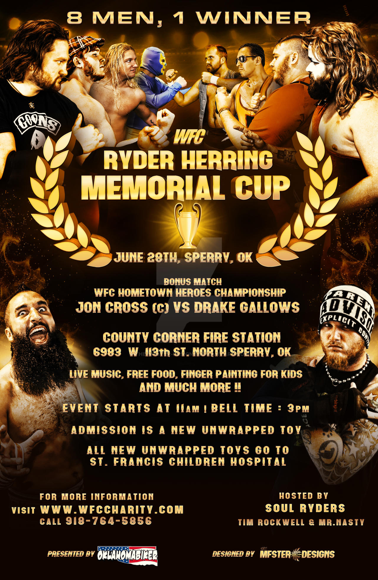 WFC Ryder herring memorial cup event flyer