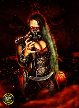 Jessicka Havok Destruction  Poster