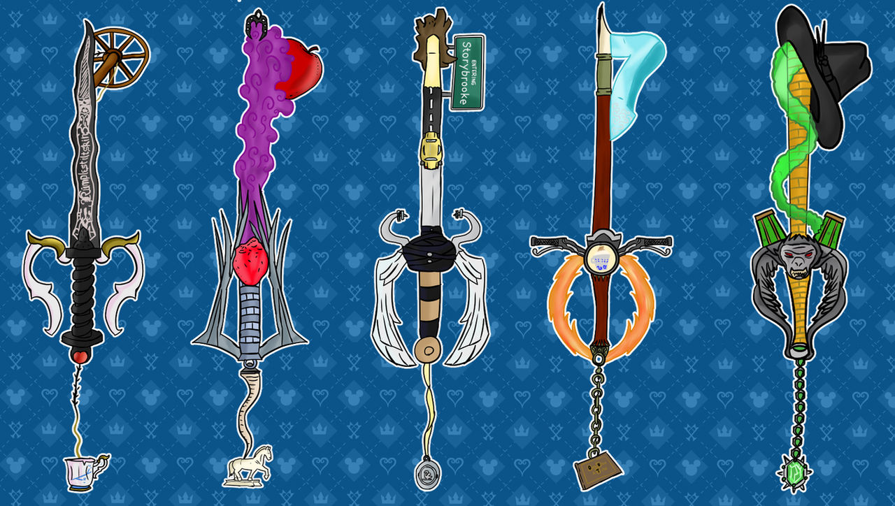 Small Keyblade Once Upon a Time Keyblades by lemfern on DeviantArt