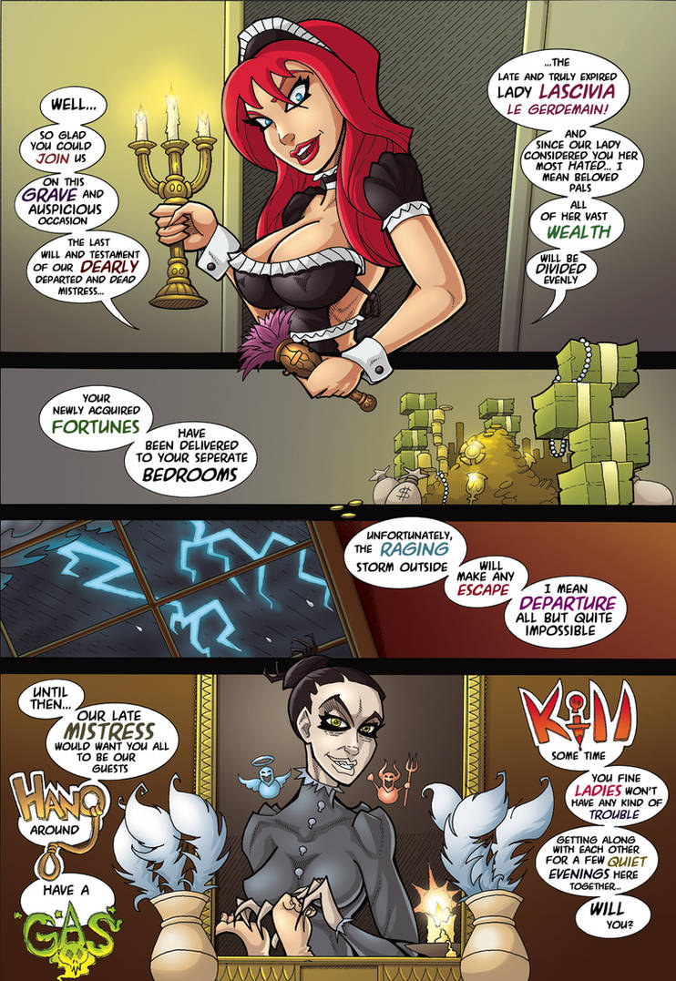 Foul Play Page One by TheBandito