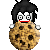 [Commission] Jeff eating a cookie icon by Lagoon-Sadnes