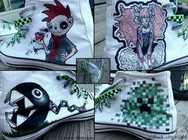 My handpainted shoes