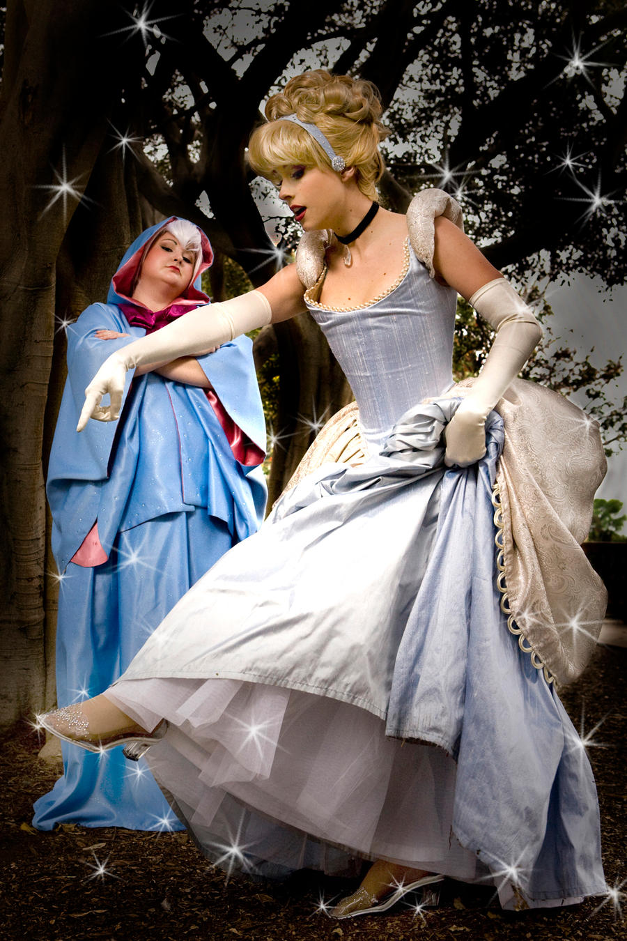 Cinderella And Fairy Godmother By Trueenchantment On DeviantArt cinderella-and-fairy-godmother-by-trueenchantment-on-deviantart