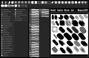 KenLit Sketch Brush Set - August2017