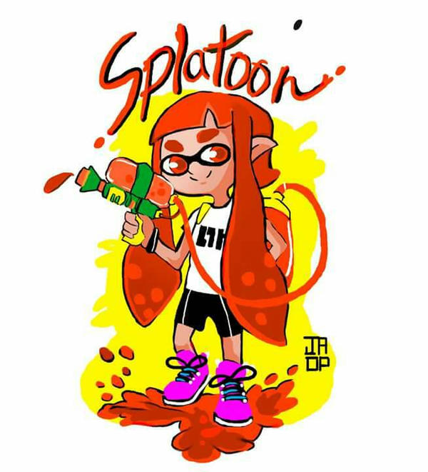 Splatoon Figure Deviantart splatoon by jaoperez on DeviantArt