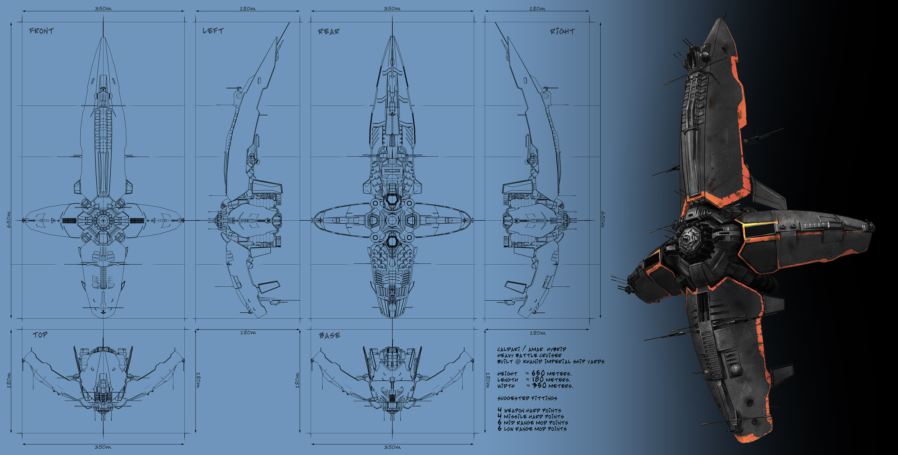 Heavy battle cruiser