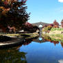 Mayfield Garden about brick bridge