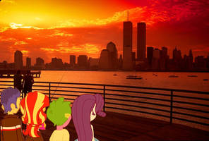 Equestria Girls remember World Trade Centre