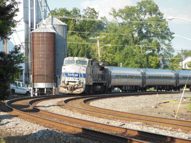 Amtrak 'Northeast Regional' Approaches Culpeper