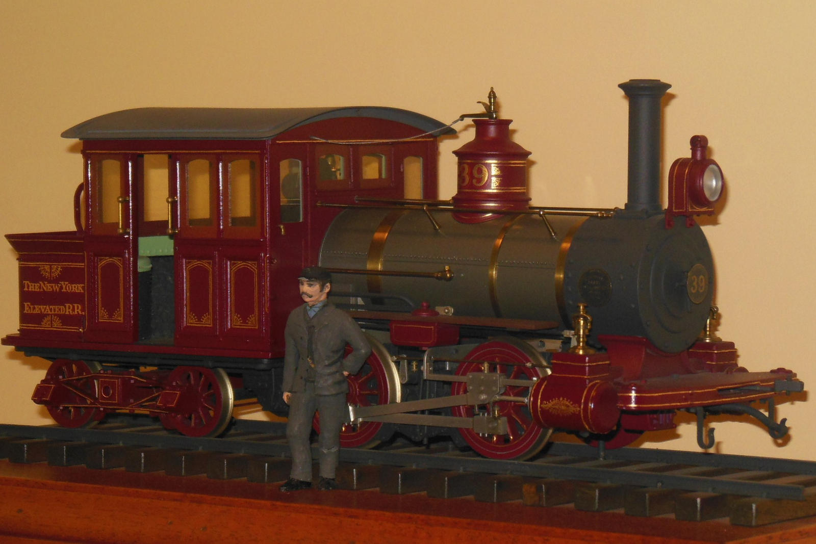 Forney Tank Engine Model NYC Elevated Forney Tank 39 at BOMX by rlkitterman on DeviantArt