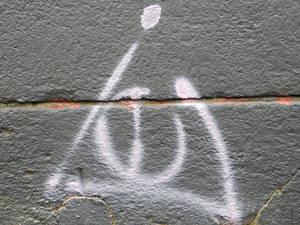Deathly Hallows Graffiti
