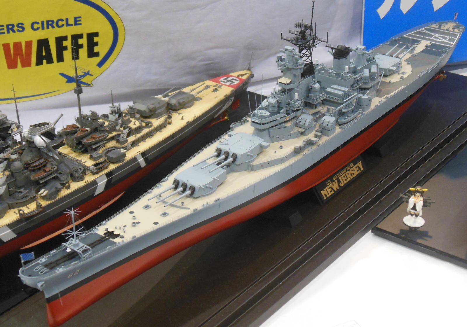 USS New Jersey BB-62 Model