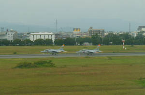 Kawasaki T-4 Takeoff from Hamamatsu AFB