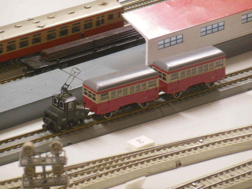 Deki 3 Choshi Electric Rly. Deki 3 with Passenger Train by rlkitterman on ...