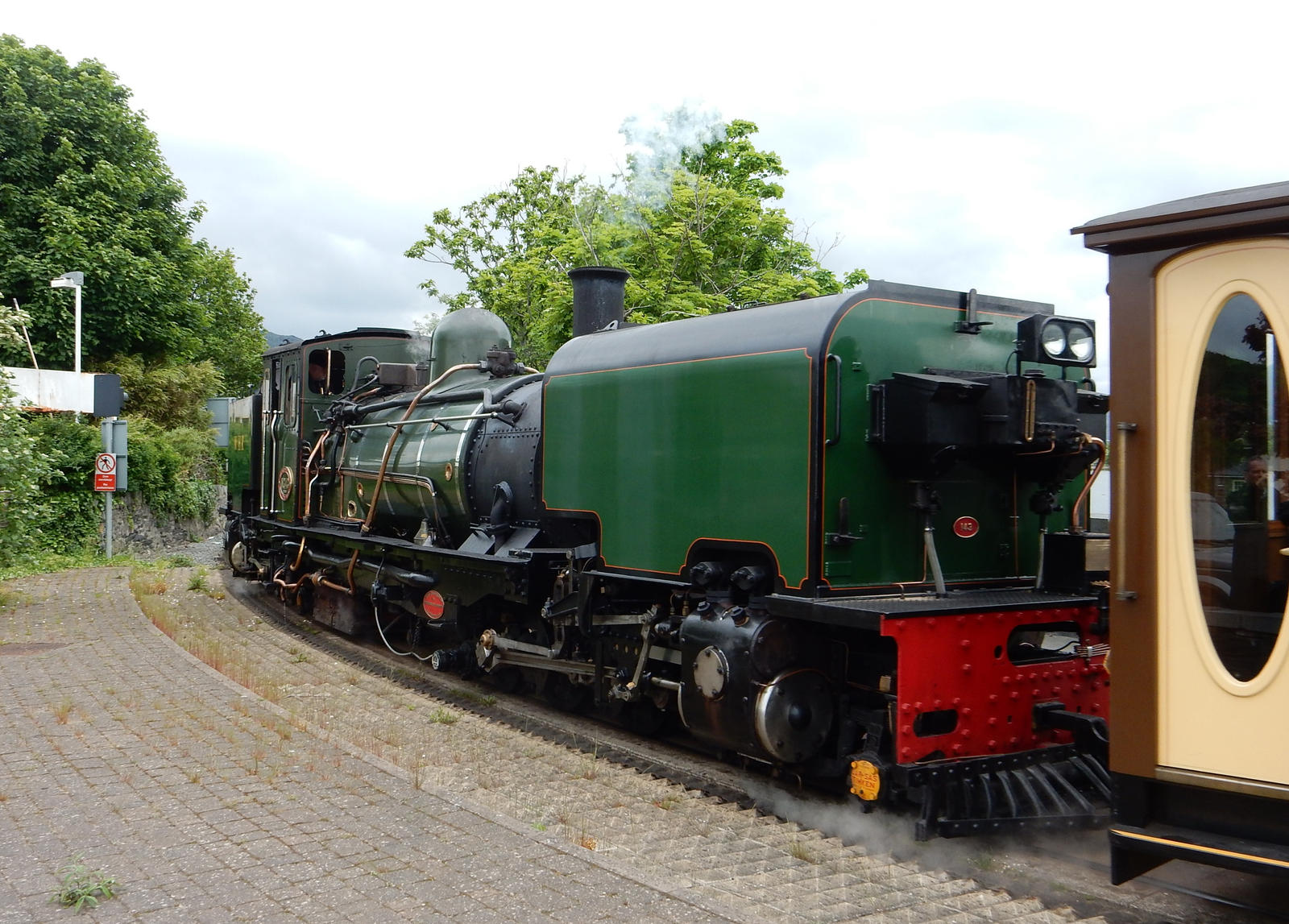 The Last Beyer Garratt Leaves Porthmadog