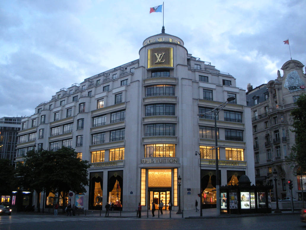 Louis Vuitton Champs-Elysees Store by rlkitterman on DeviantArt