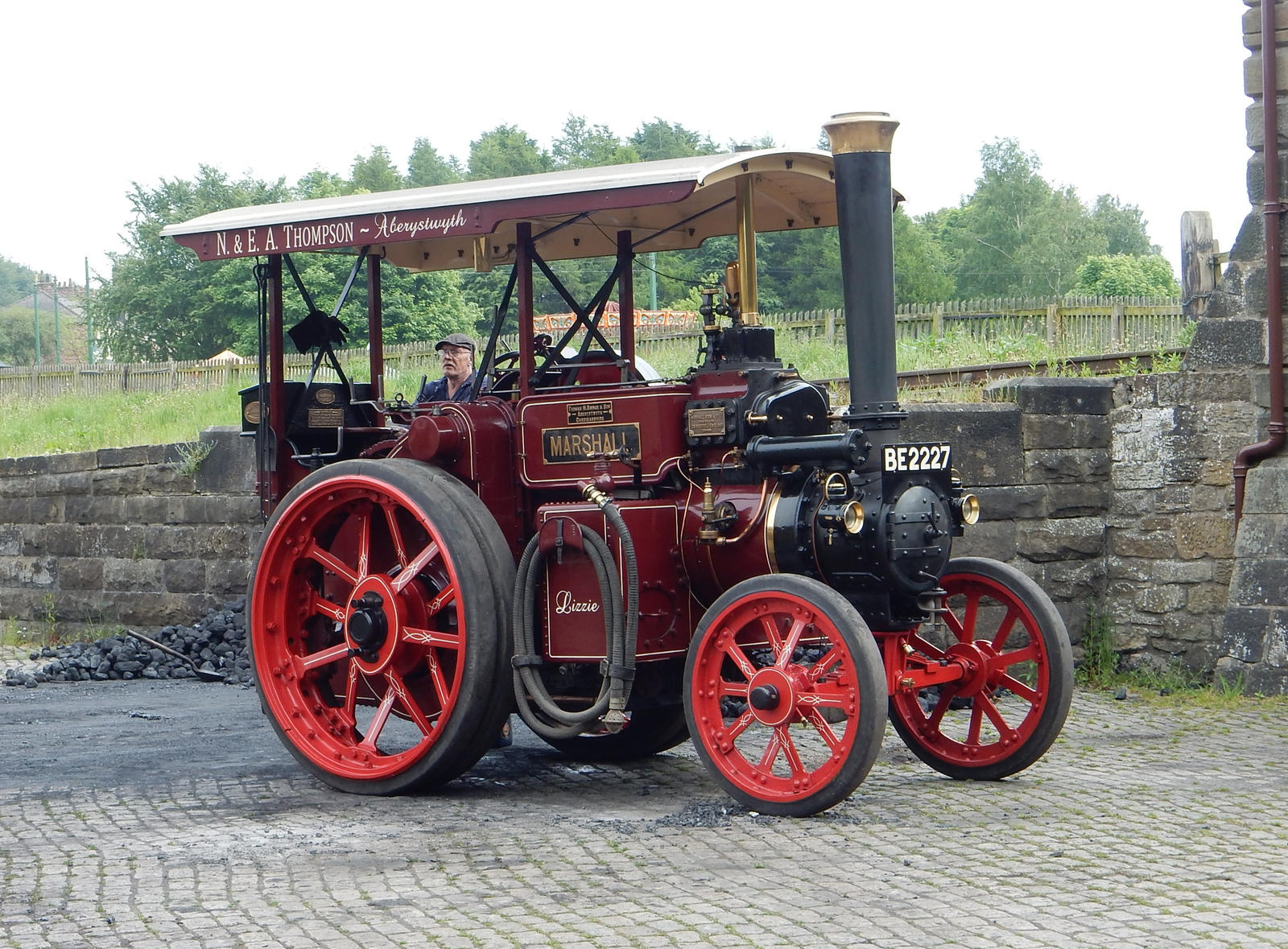 1910 Marshall Traction Engine BE2227 Lizzie by rlkitterman on DeviantArt