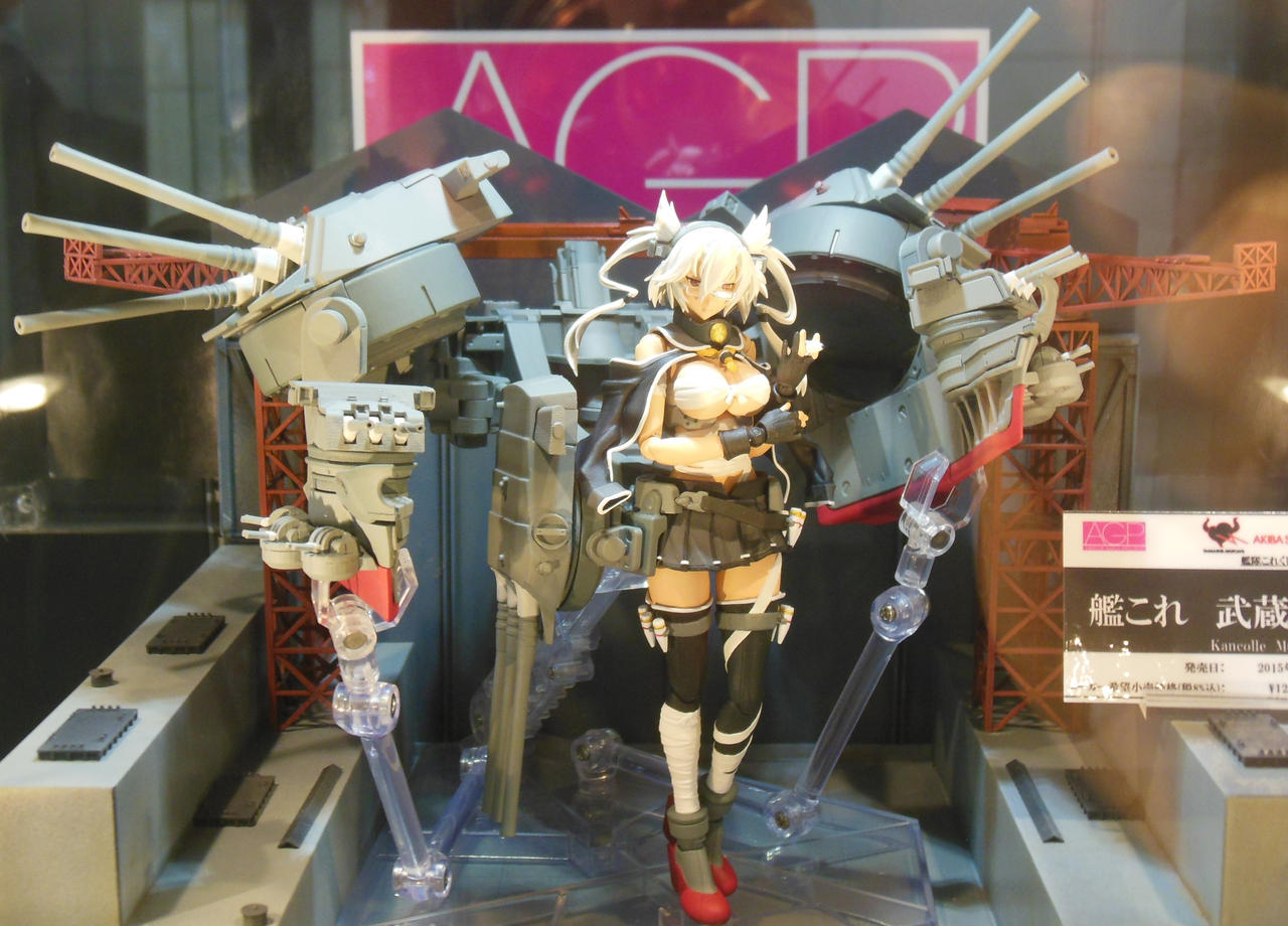 AGP Kancolle Musashi at Tamashii Akiba Showroom by rlkitterman on DeviantArt