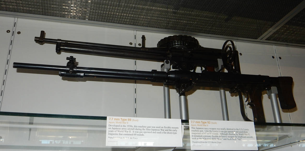 IJA Type 89 and IJN Type 92 Aircraft Machine Guns by rlkitterman on DeviantArt