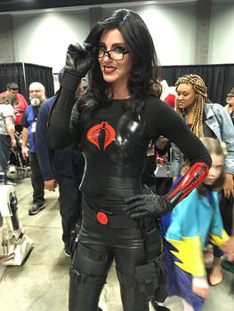 Heather Mariella as Baroness at Awesome Con 2018