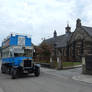 Beamish Bus B1349 at Pit Village School