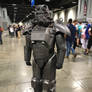 Fallout T-51 Power Armor Soldier at Otakon 2018