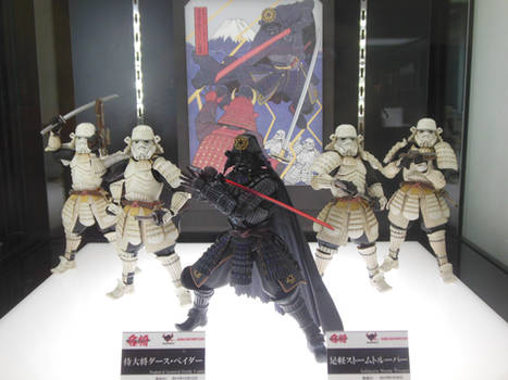 Akiba Samurai Darth Vader and Samurai Stormtrooper