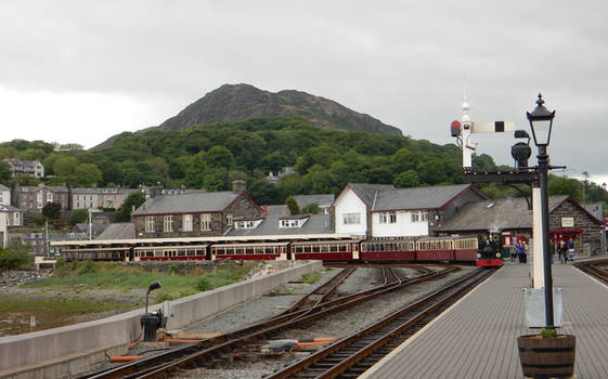 Linda's Train at Porthmadog Harbour DSCN8445