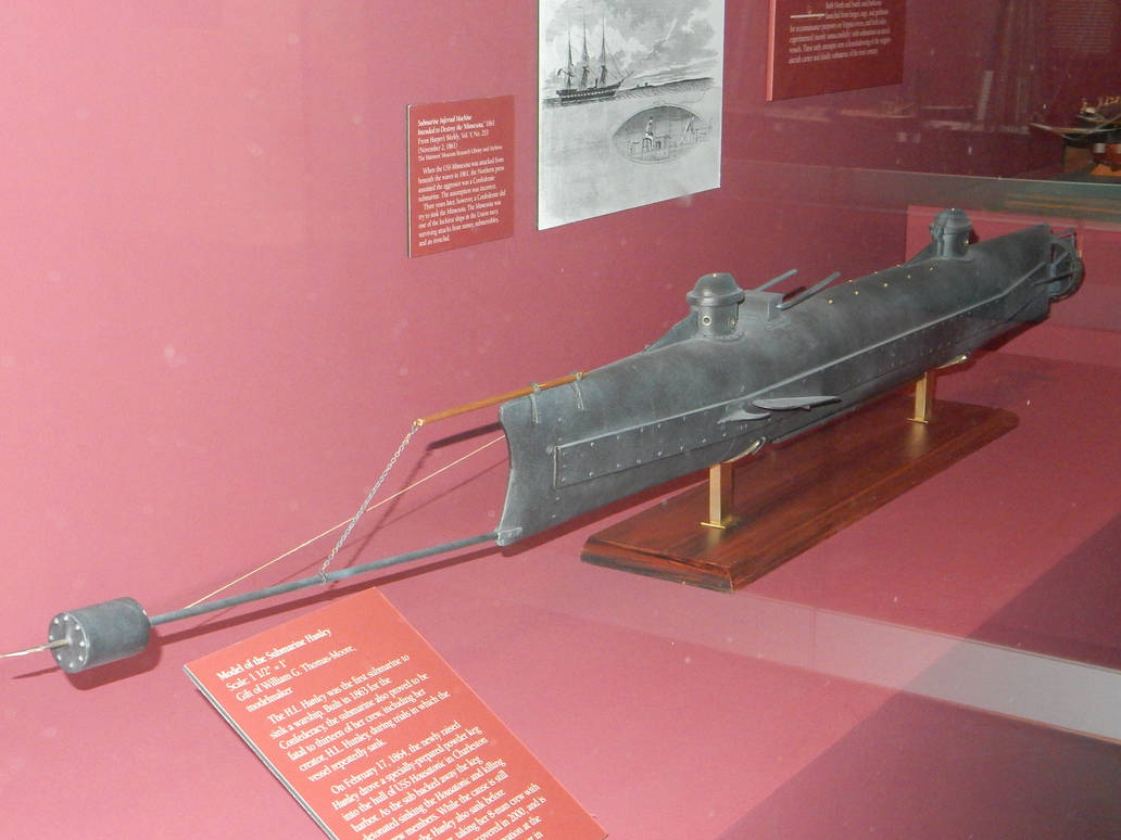 CSS Hunley at Mariners Museum DSCN4038 by rlkitterman on DeviantArt