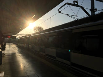 L9 Metro at La Poveda at Sunrise