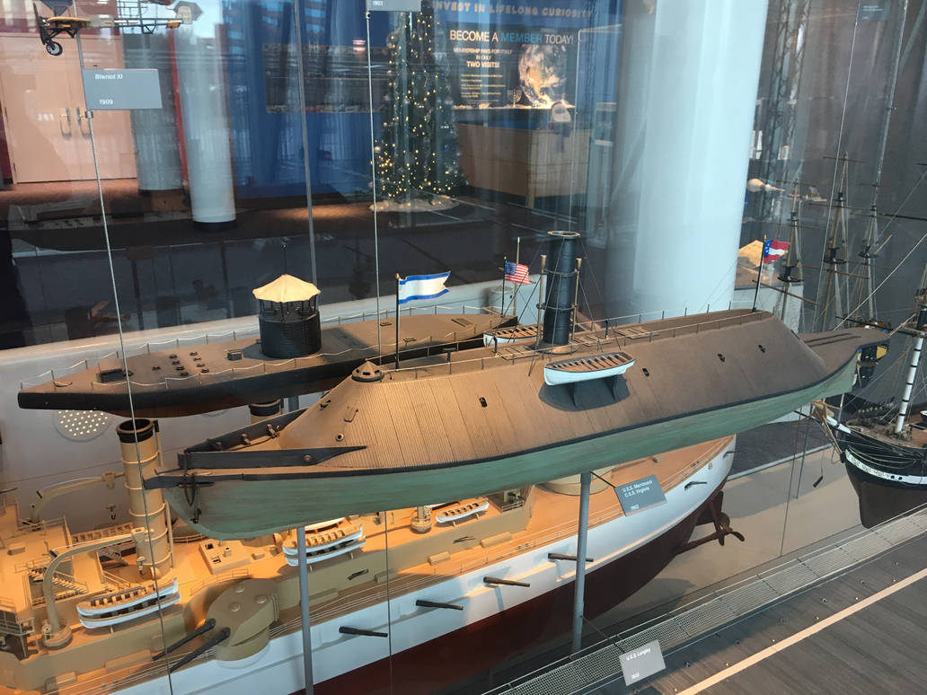 USS Monitor vs CSS Virginia at VA ASCtr by rlkitterman on DeviantArt