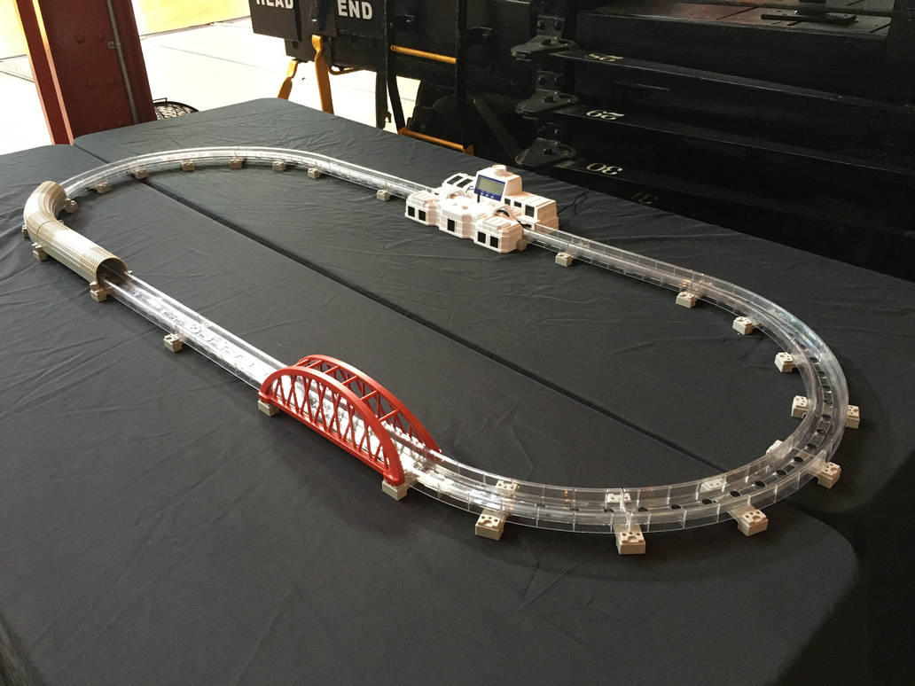 Scmaglev Paper Model SCMAGLEV Model at B+O Railroad Museum by rlkitterman on DeviantArt