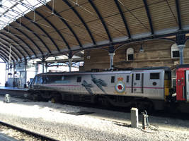 LNER 91110 BOBMF at Newcastle IMG 3491