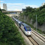 KTX-Sancheon 583 (Korail 106) in Jeonju