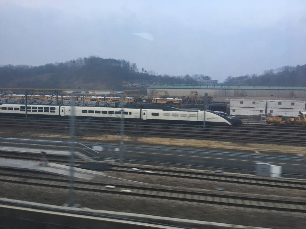 Hanvit Train Hanvit 400 HEMU-430X at Osong Depot by rlkitterman on DeviantArt