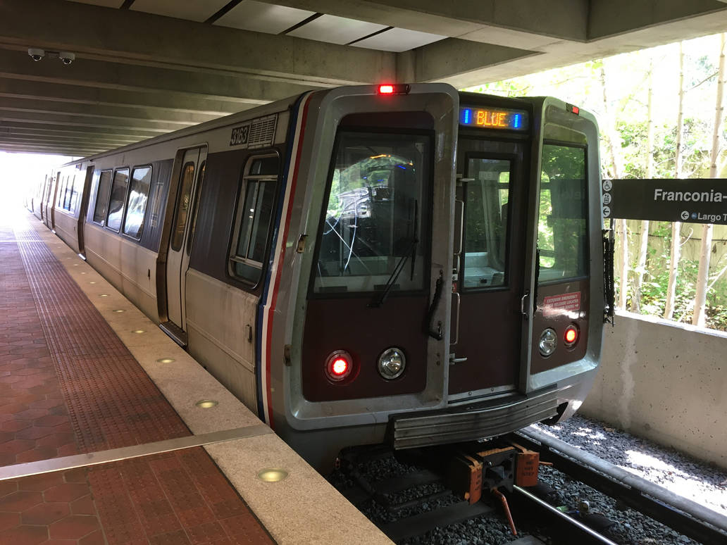 Largo Rd Metro Sign Metro 3163 for Largo Leaves Franconia-Springfield by rlkitterman on ...