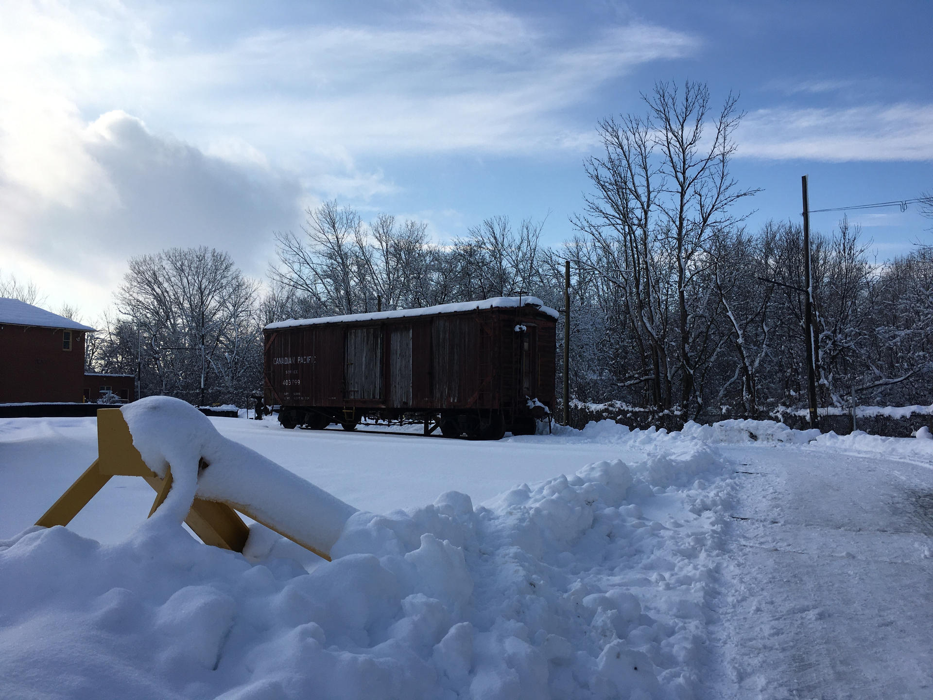 CPR Service Boxcar 403799 in Winter (1) by rlkitterman on DeviantArt