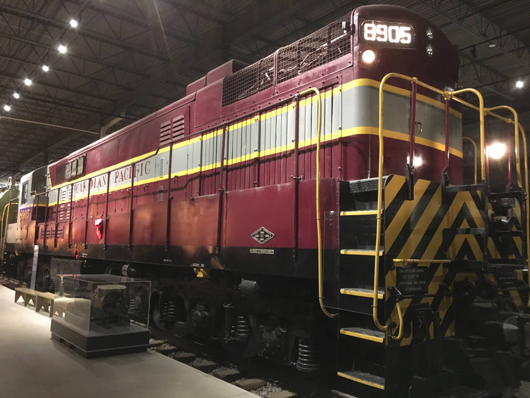CPR Trainmaster 8905 at Exporail (3) by rlkitterman on DeviantArt